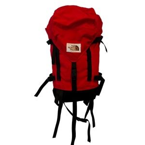 This is a Vintage The North Face Backpack Daypack Trail Hiking USA Brown Label.